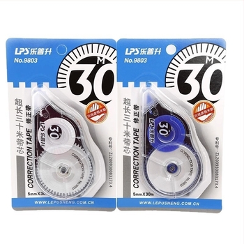 Διορθωτική ταινία Le Pusheng 9803, 30 μ., μεγάλη χωρητικότητα, λεία διόρθωση για φοιτητές και γραφεία