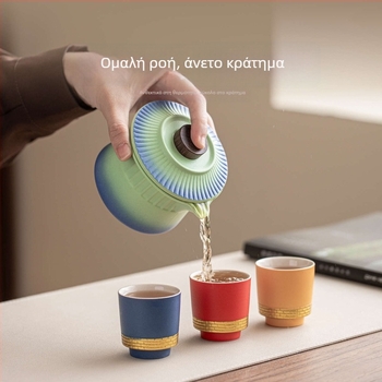 Σετ τσαγιού Κουνγκ Φου από πορσελάνη, πολιτιστικά και δημιουργικά του Μουσείου της Απαγορευμένης Πόλης, κομψό δώρο για ηλικιωμένους, ηγέτες, συναδέλφους και δασκάλους
