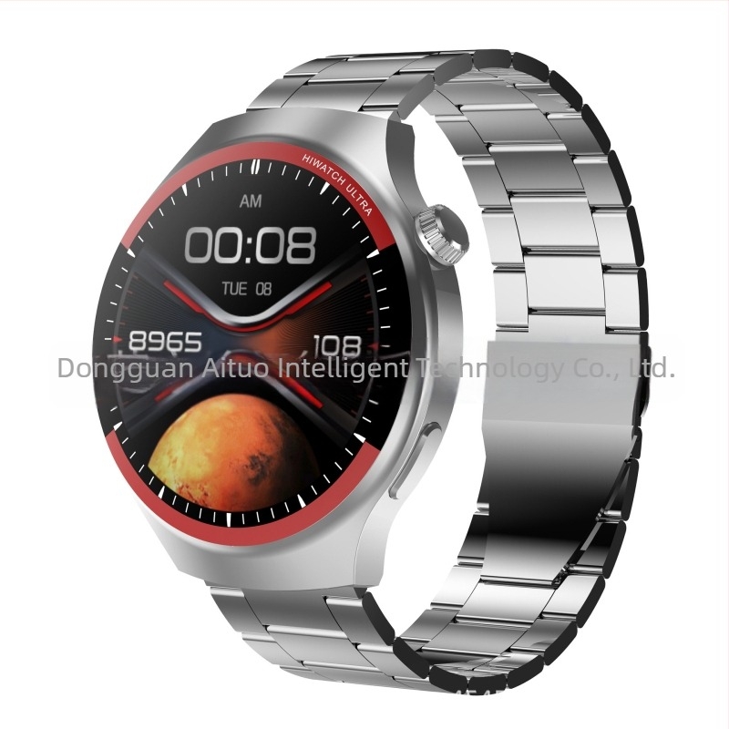 Watch4 Pro+ Smartwatch με οθόνη HD 1,52 ιντσών, Bluetooth κλήσεις, παρακολούθηση καρδιακού ρυθμού και οξυγόνου αίματος