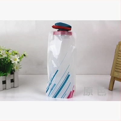 Διπλωμένη φιάλη ύδατος χωρητικότητας 700 ml για πεζοπορία, ποδηλασία και υπαίθριες δραστηριότητες