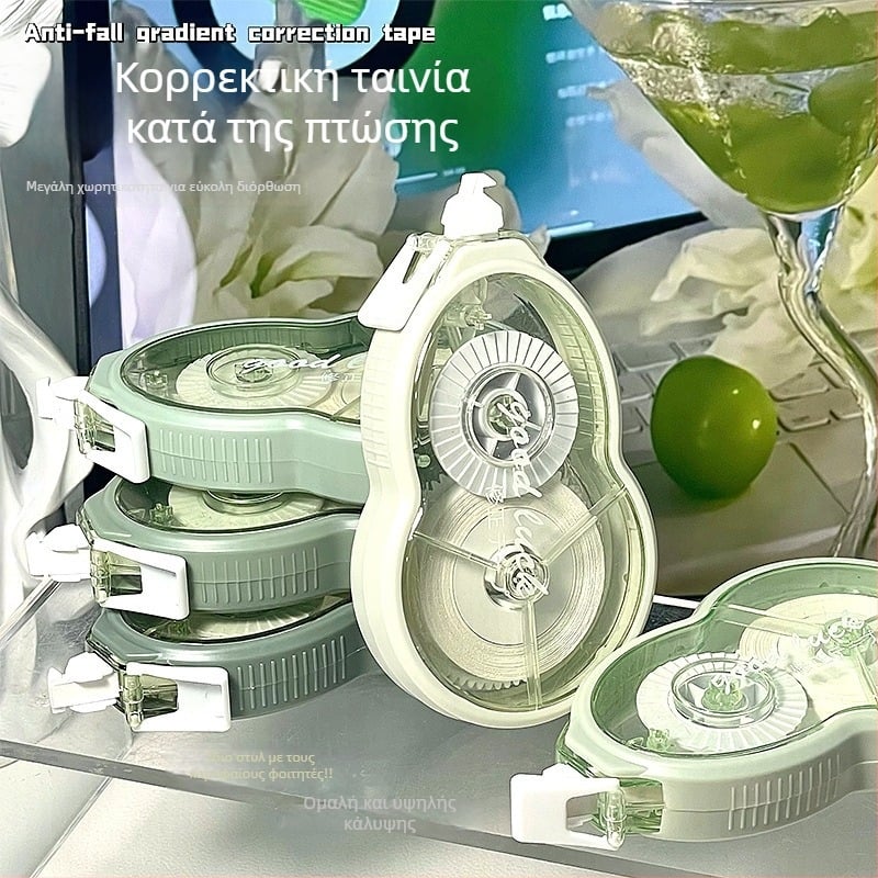 Σετ διαβαθμισμένης διορθωτικής ταινίας, με μεγάλη χωρητικότητα, ομαλή και ήσυχη για μαθητές.