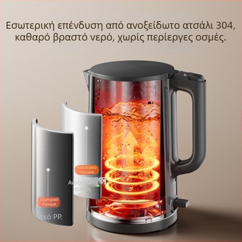 Supor 2,2 L ανοξείδωτος ηλεκτρικός βραστήρας με μόνωση και αυτόματη απενεργοποίηση