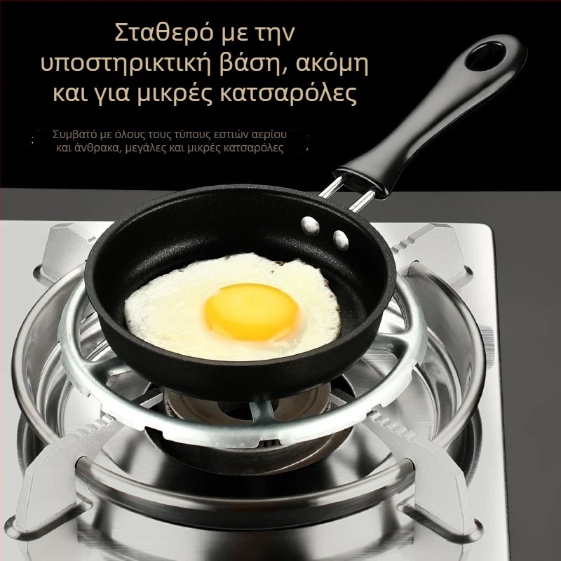 Τηγάνι αυγών από Maifan πέτρα, μικρό αντικολλητικό επίπεδο τηγάνι για οικιακή χρήση