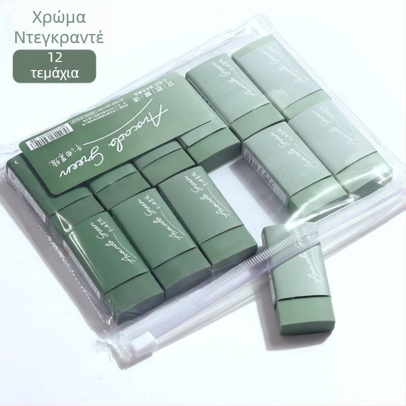 Hua Jie γόμα με διαβαθμισμένο χρώμα για παιδιά, γόμα σχεδίου με ελάχιστους κόκκους, εύκολο σβήσιμο, κομψά είδη γραφείου