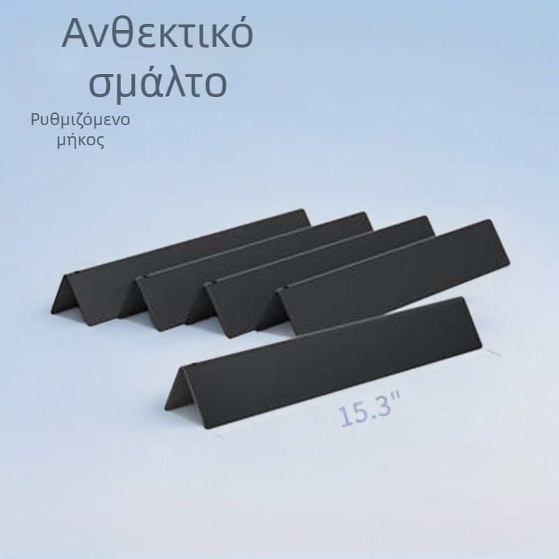Εμαγιέ θερμαντική πλάκα για εστία με προστασία φλόγας, διαχωριστή θερμότητας και ασπίδα σχάρας από ανοξείδωτο ατσάλι