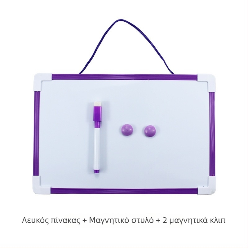 Δημιουργική μαγνητική μονόπλευρη μικρή λευκή πινακίδα για παιδιά, σβήσιμη μεταλλική επιφάνεια γκραφίτι, εβδομαδιαίο πρόγραμμα μαθητή και πίνακας μηνυμάτων