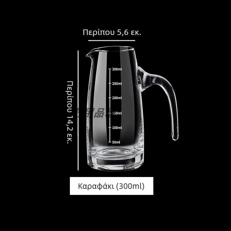 Ποτήρι γευσιγνωσίας σε σχήμα τουλίπας, 50 ml, κρύσταλλο γυαλί, με μακρύ πόδι