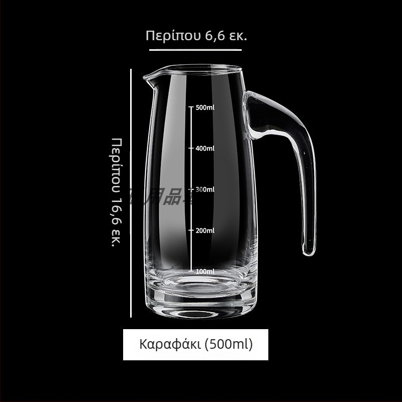 Ποτήρι γευσιγνωσίας σε σχήμα τουλίπας, 50 ml, κρύσταλλο γυαλί, με μακρύ πόδι