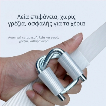 Λωρίδα ινών πολυεστέρα με αγκράφα για συσκευασία, πλάτος 16/19/25/32 χιλιοστά, βρόχος αγκράφας