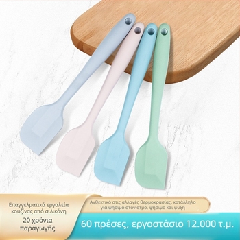 Μεγάλη ενιαία σπατούλα σιλικόνης για το ψήσιμο, σπατούλα για τούρτες και κρέμα, εργαλείο κουζίνας