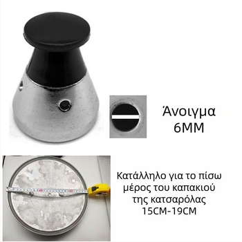 Ανθεκτικά σε έκρηξη εξαρτήματα πίεσης για πιεστήριο μαγειρέματος: βαλβίδα περιορισμού πίεσης, ασφαλιστική βαλβίδα, εξαγωγικός σωλήνας, ανώτερη βαλβίδα απελευθέρωσης πίεσης