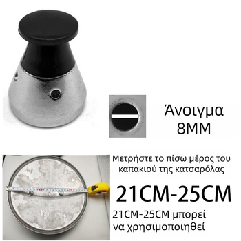 Ανθεκτικά σε έκρηξη εξαρτήματα πίεσης για πιεστήριο μαγειρέματος: βαλβίδα περιορισμού πίεσης, ασφαλιστική βαλβίδα, εξαγωγικός σωλήνας, ανώτερη βαλβίδα απελευθέρωσης πίεσης