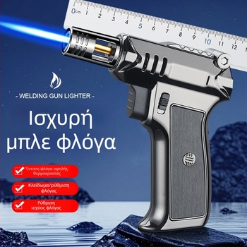 Φορητό φλόγιστρο χειρός υψηλής θερμοκρασίας, αεροστεγές, βουτάνιο, ανθεκτικό