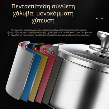 Κατσαρόλα γάλακτος από ανοξείδωτο ατσάλι με παχιά τοιχώματα, για μωρά, πολυλειτουργική κατσαρόλα ατμού και βράσματος, μικρή οικιακή χρήση