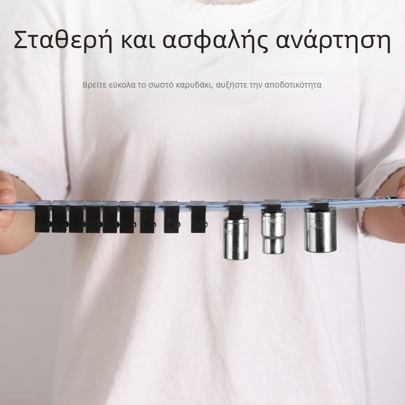 Ανοξείδωτο στήριγμα για εργαλεία – σετ 3 τεμαχίων, πολυλειτουργική αποθήκευση εργαλείων για οικιακή και αυτοκινητική επισκευή