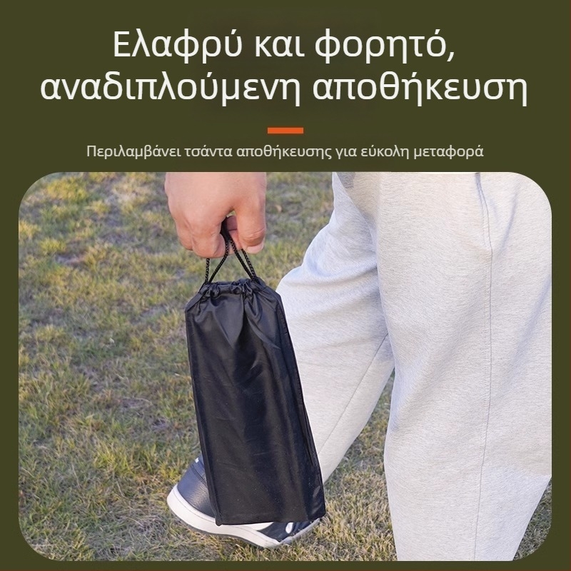 Πτυσσόμενος ανεμοφράκτης για κανιστέρ φούρνο – αλουμινίου κράμα, υπαίθρια χρήση