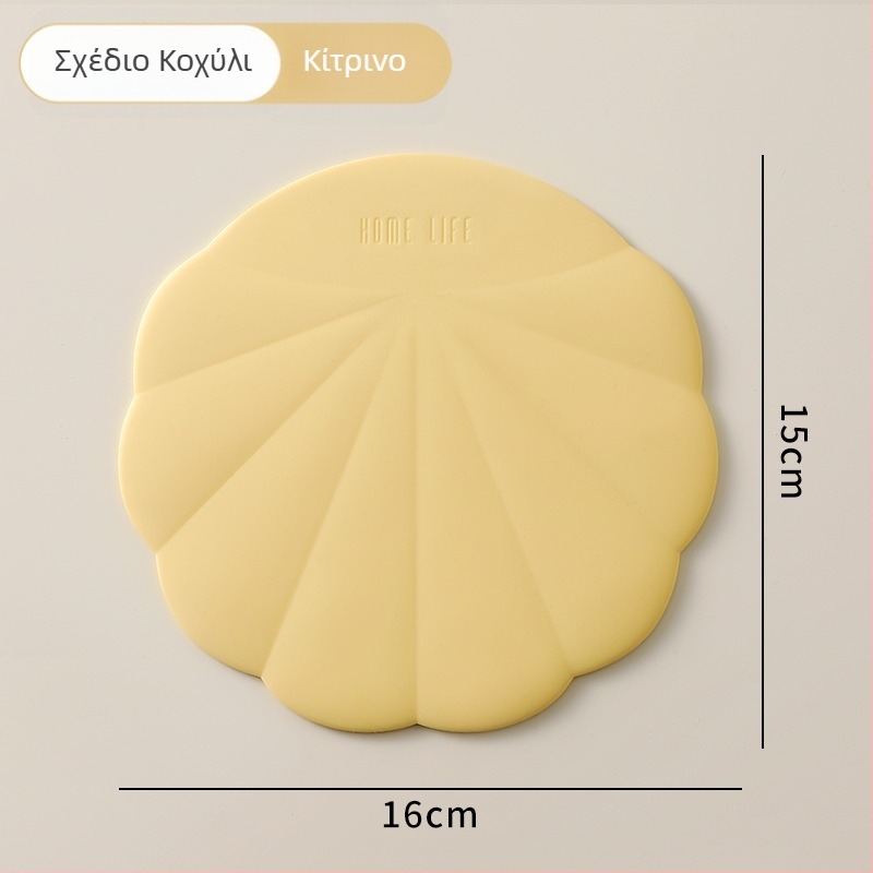 Σιλικόνου θερμομονωτικό υπόστρωμα για φαγητό — για πιάτα, κατσαρόλες, φλιτζάνια και μπολ, πολυτελής αίσθηση, προστασία από εγκαύματα, ανθεκτικό σε υψηλές θερμοκρασίες