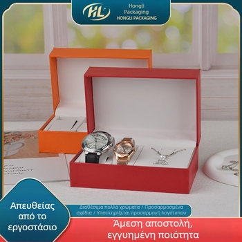Κουτί ρολογιών και κοσμημάτων – υψηλής ποιότητας φορητή αποθήκευση για άνδρες και γυναίκες, δώρο κοσμημάτων, κουτί για ρολόι και κολιέ, συσκευασία κοσμημάτων