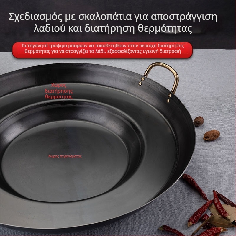 Αντικολλητικό τηγάνι και γκριλ για τηγάνισμα πατατών – σνακ