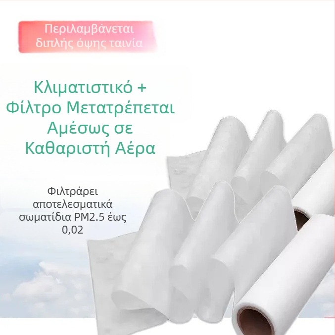Haoyang αντιβακτηριακό φίλτρο κλιματιστικού, προστατευτικό πλέγμα κατά της σκόνης στην είσοδο αέρα, αρχικό φίλτρο καθαρισμού με βαμβάκι