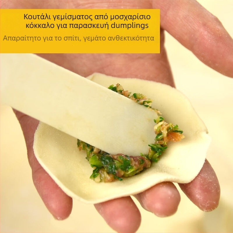 Κουτάλι γέμισης από κόκαλο βοείου για ντιμπούλινγκ — εργαλείο για γουοντόν και ντιμπούλινγκ