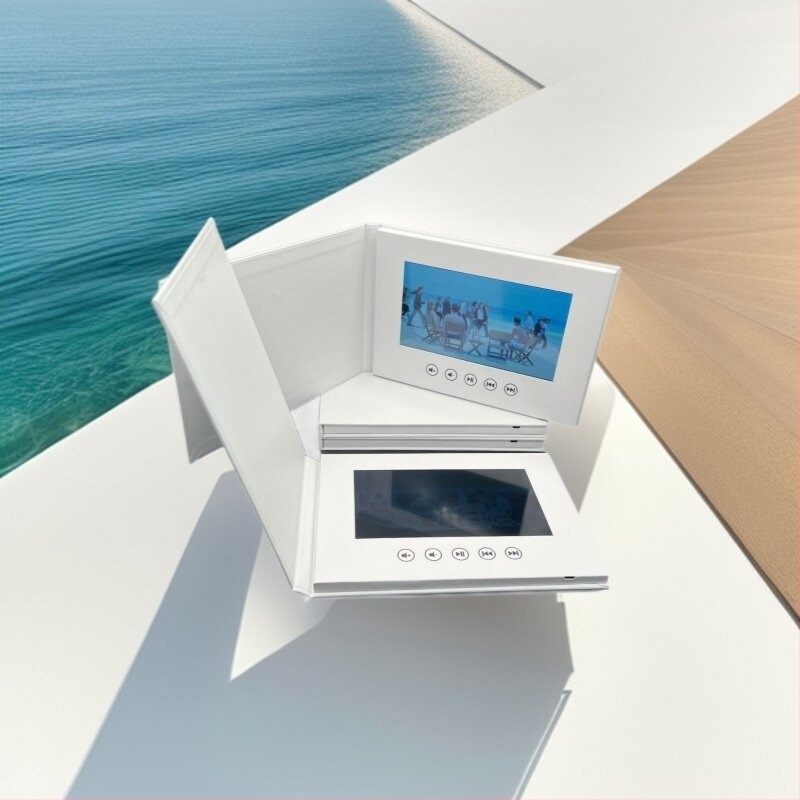 Διασυνοριακές βιντεοευχετήριες κάρτες, 3D ευχετήριες κάρτες υψηλής ποιότητας, LCD χριστουγεννιάτικες ευχετήριες κάρτες, εταιρικά βιντεοφυλλάδια χονδρική
