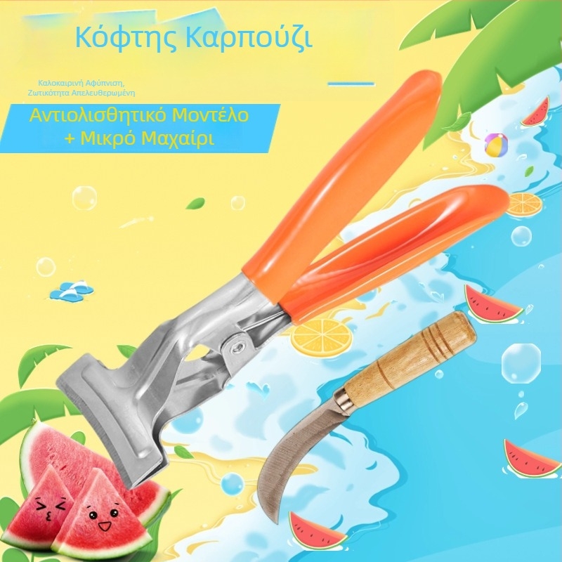 Ανοξείδωτο εργαλείο για άνοιγμα και κοπή πεπονιού