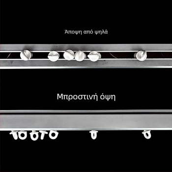 Κουρτινό ρουλεμάν με χάντρες σε σχέδιο φιδιού – αθόρυβη κύλιση για κουρτίνες οικιακής διακόσμησης