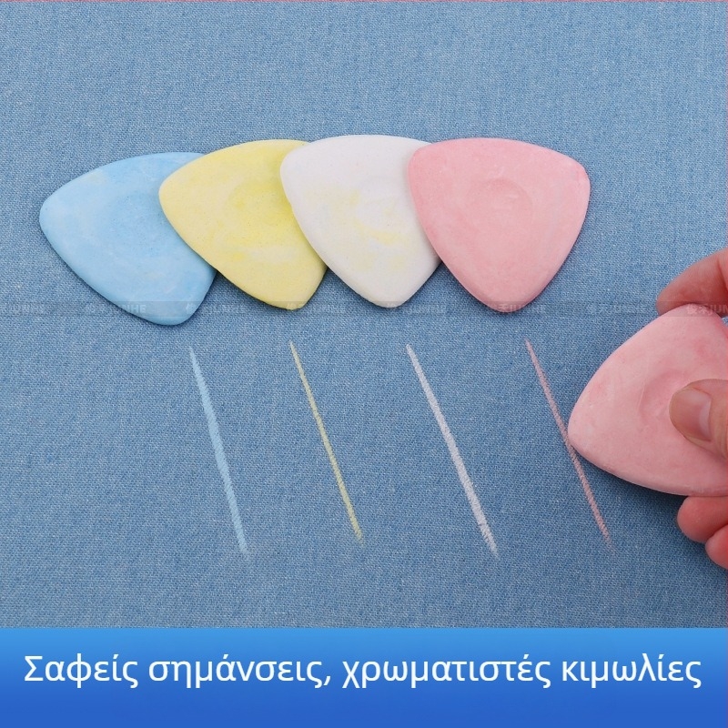 Σετ κιμωλίας βαφής για σήμανση υφάσματος, 38 τεμάχια, τέσσερα χρώματα