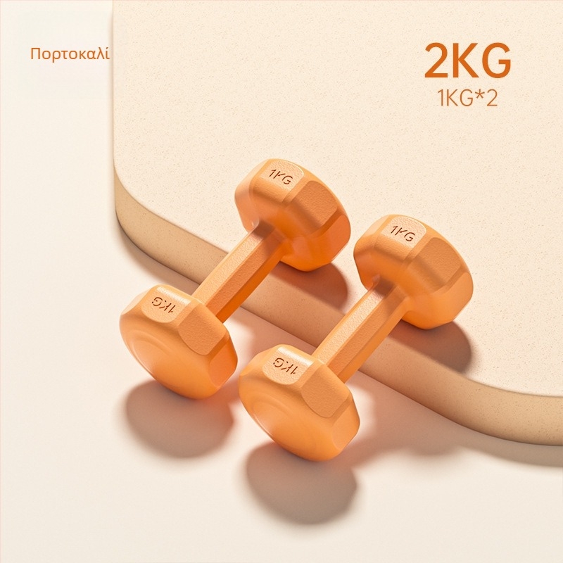 Σετ αλτήρων και kettlebell για οικιακή γυμναστική γυναικών – εκγύμναση χεριών