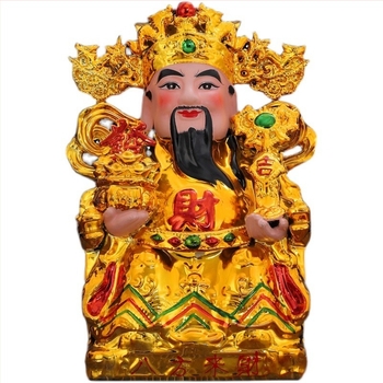 Κεραμικές φιγούρες Guanyin, Guan Yu και Caishen για τη διακόσμηση του σπιτιού