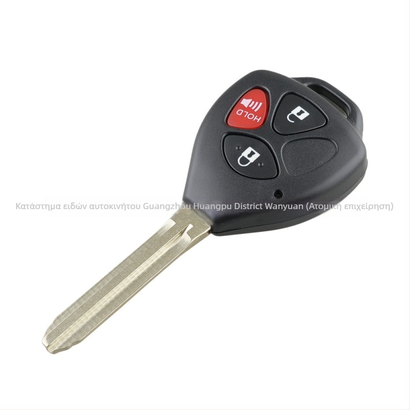 Κέλυφος κλειδιού Toyota Camry, ευθύς σχεδιασμός, TOY43, συμβατός με τηλεχειριστήρια 2/3/4 πλήκτρων
