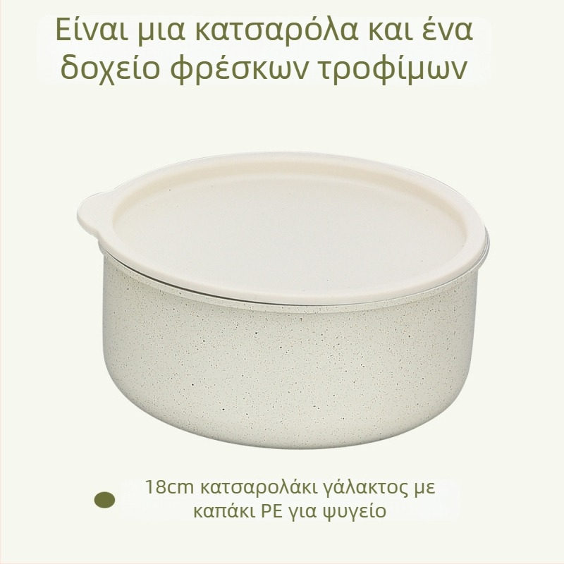 Σετ 6 σκεύη με αποσπώμενες λαβές – αντικολλητικά αλουμινένια σκεύη για οικιακή χρήση και κάμπινγκ