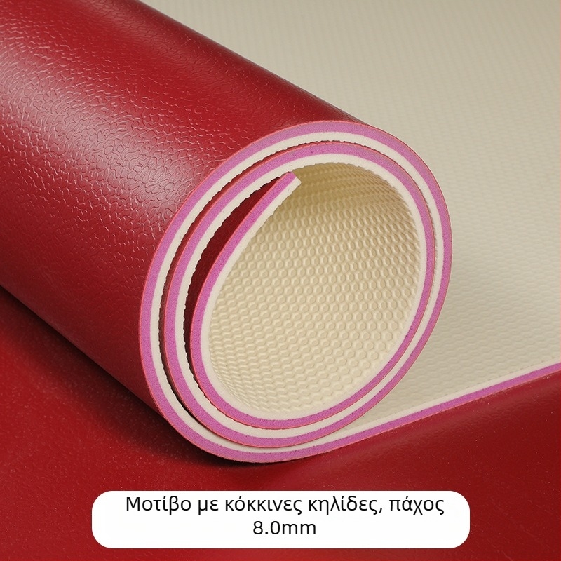 Παχύ, αντιολισθητικό και απορροφητικό κραδασμών αθλητικό πατώμα με μοτίβο λίθων, κατάλληλο για αίθουσα επιτραπέζιας αντισφαίρισης, αίθουσα μπόντμιντον και γυμναστήριο