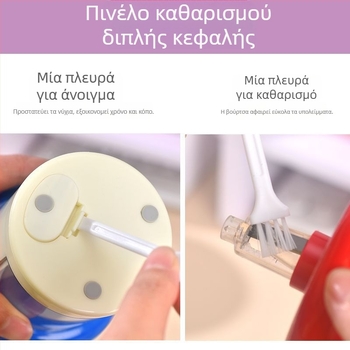 Επαναφορτιζόμενη ηλεκτρική ξύστρα μολυβιών με σχέδιο μανιταριού, για μαθητές