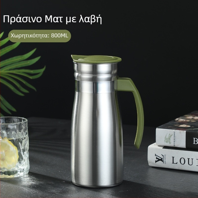 Βραστήρας νερού από ανοξείδωτο ατσάλι με μόνωση κενού, μεγάλη χωρητικότητα, ευρωπαϊκού στυλ