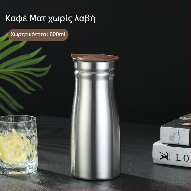 Βραστήρας νερού από ανοξείδωτο ατσάλι με μόνωση κενού, μεγάλη χωρητικότητα, ευρωπαϊκού στυλ