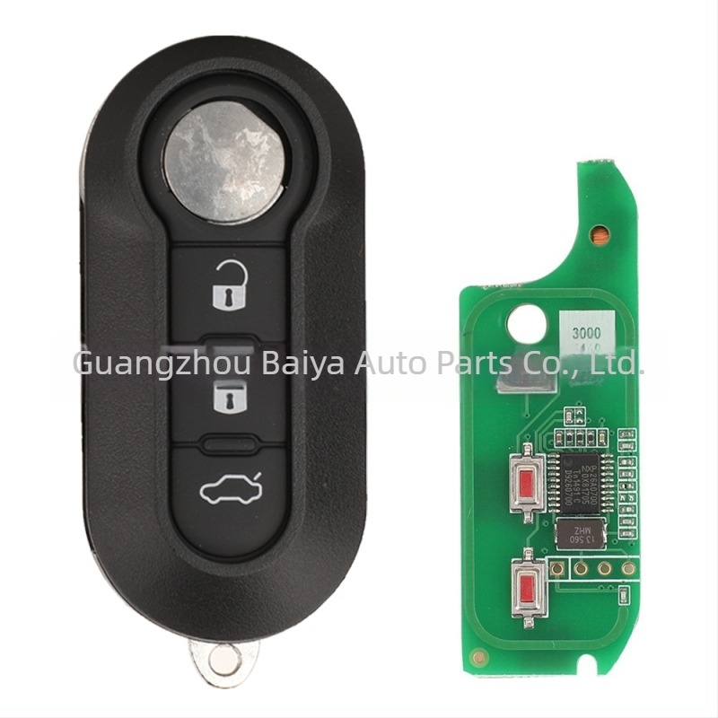 Fiat τηλεχειριζόμενο κλειδί με 3 κουμπιά, 433 MHz, ID46 Marelli/Delphi σύστημα