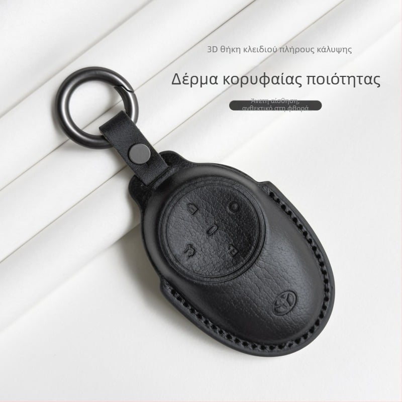 Ειδικά σχεδιασμένο για κάλυμμα κλειδιού GAC Toyota Platinum 3X, θήκη κλειδιού από γνήσιο δέρμα, εσωτερικά αξεσουάρ, εξαρτήματα τροποποίησης