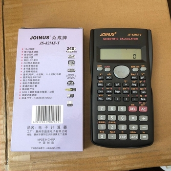 JOINUS Zhongcheng 82M επιστημονικός υπολογιστής με επεξεργαστή εξισώσεων, τριγωνομετρικές λειτουργίες και κλάσματα για μαθητές