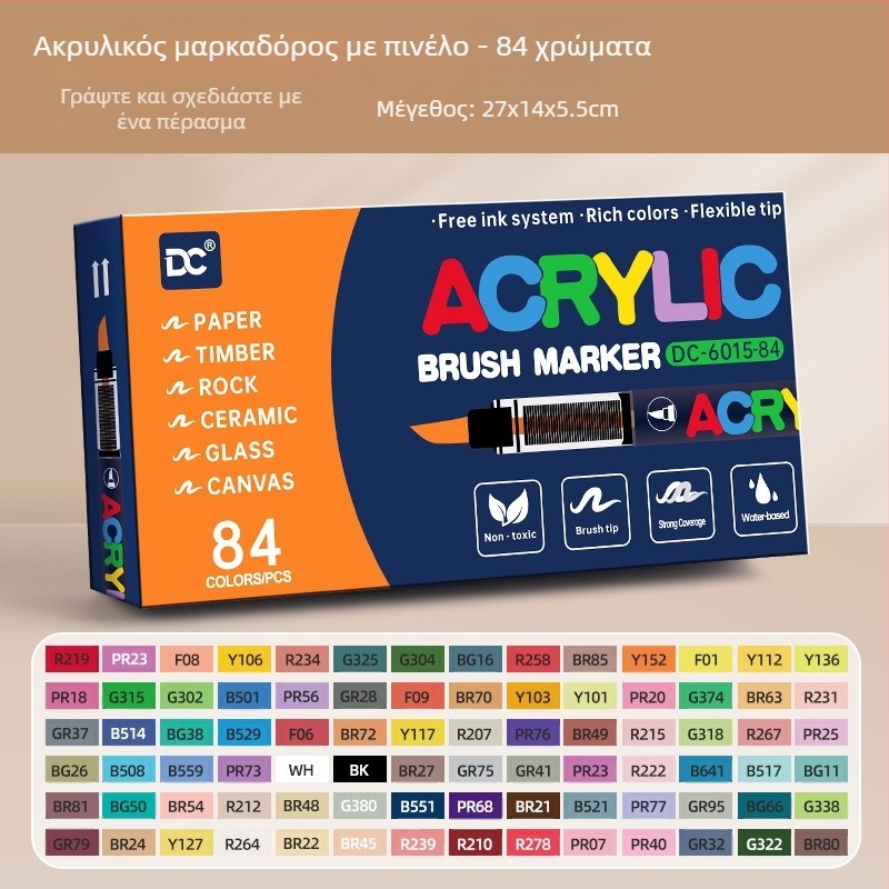 Jiyu Διαγράψιμη μαρκαδόρος γυαλιού – διπλής όψεως ακρυλικός μαρκαδόρος για γυάλινες επιφάνειες, πόρτες, κεραμικά και καθρέφτες