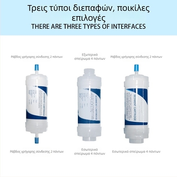 Οικιακή παγκόσμια κεφαλή ντους με φίλτρο νερού και στοιχείο φιλτραρίσματος