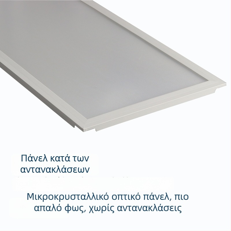 LED πάνελ οροφής 300x300/300x600, για κουζίνα και μπάνιο, αντιθαμβωτικό επίπεδο πάνελ