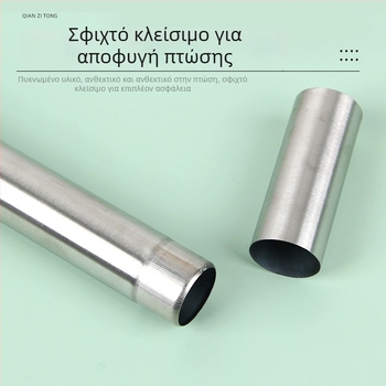 Ανοξείδωτος σωλήνας αποθήκευσης καλαμάκιών για μπάρμπεκιου και κουτί αποθήκευσης καλαμάκιών για εξωτερική χρήση