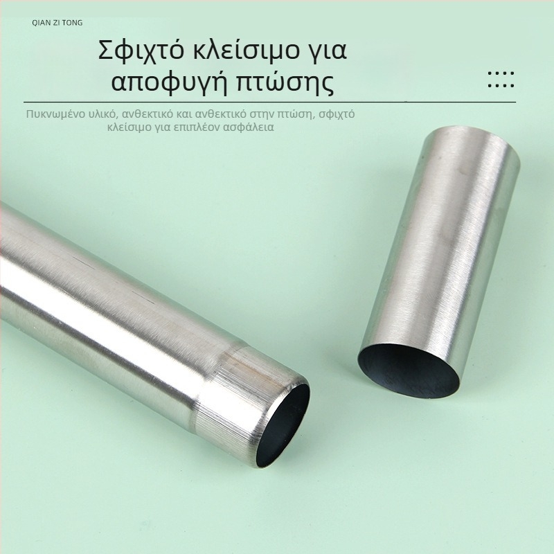Ανοξείδωτος σωλήνας αποθήκευσης καλαμάκιών για μπάρμπεκιου και κουτί αποθήκευσης καλαμάκιών για εξωτερική χρήση