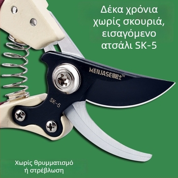 Ψαλίδια κλαδέματος κλώνων φρούτων, ψαλίδια για παχιούς κλάδους, κλαδευτήρια κήπου για άνθη και πρασινάδα