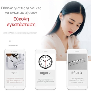 Σετ από χαλκούς σε σειρά κρεμάστρων μπάνιου με χρωμιωμένη επιφάνεια — κρεμάστρες για πετσέτες και ρούχα