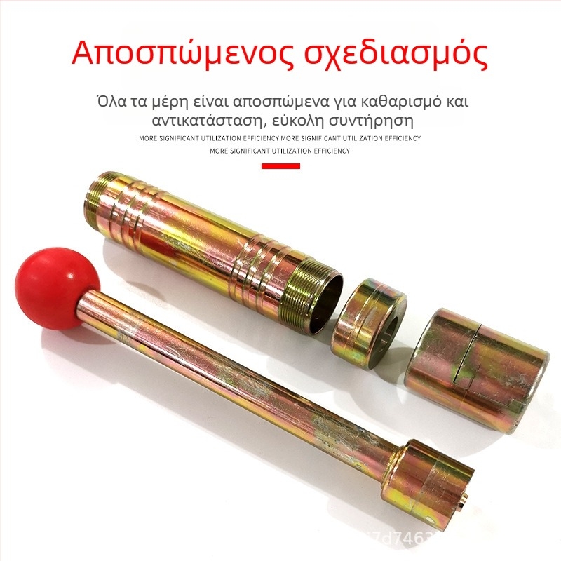Χειροκίνητος καμπύλωτος σωλήνας από ανοξείδωτο χάλυβα με εκτεταμένη κεφαλή εργαλείου σε επίπεδη άκρη για την κατασκευή σωλήνων, 3/4 ίντσες