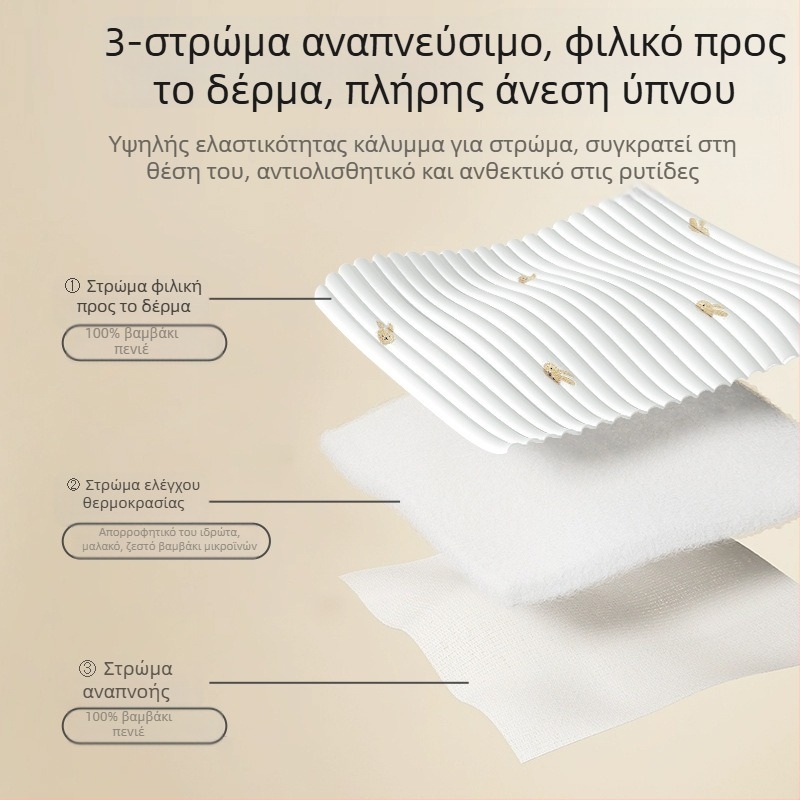 Beipesi σεντόνι κούνιας με καπιτονέ βαμβάκι, στρωματσάκι νεογέννητου, 100% βαμβάκι, τετρά εποχές, patchwork