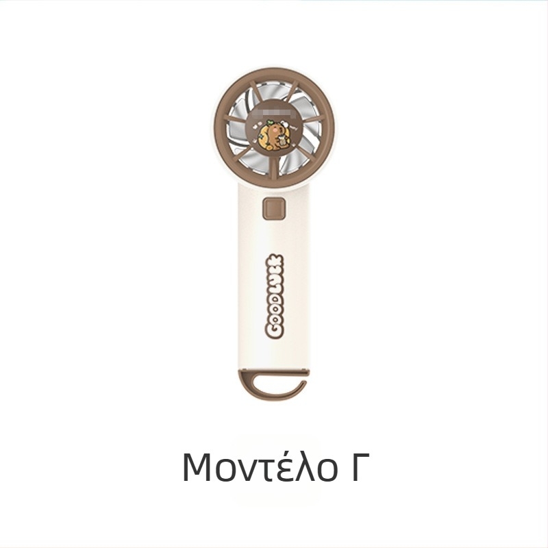 USB μικρός ήσυχος ανεμιστήρας – χειροκίνητος και επιτραπέζιος, διπλής χρήσης, φοριέται γύρω από τον λαιμό, για εσωτερική και εξωτερική χρήση